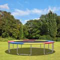10Ft Waterproof Safety Trampoline Bounce Frame Spring Cover Outdoor/Indoor-Multicolor - Multicolor - Trampoline