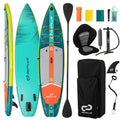 11 Feet Inflatable Stand Up Paddle Board with Kayak Seat for Adults-L - Surfing