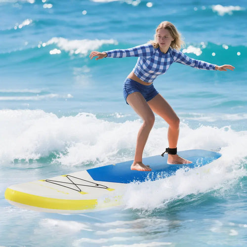 11 Feet Premium SUP Inflatable Stand Up Paddle Board with Accessories for Youth Adults-L - Surfing