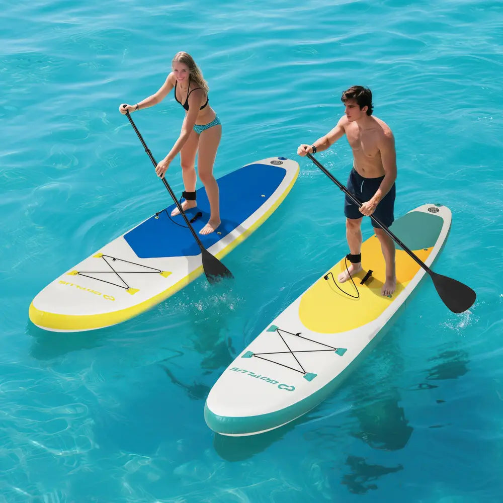11 Feet Premium SUP Inflatable Stand Up Paddle Board with Accessories for Youth Adults-L - Surfing