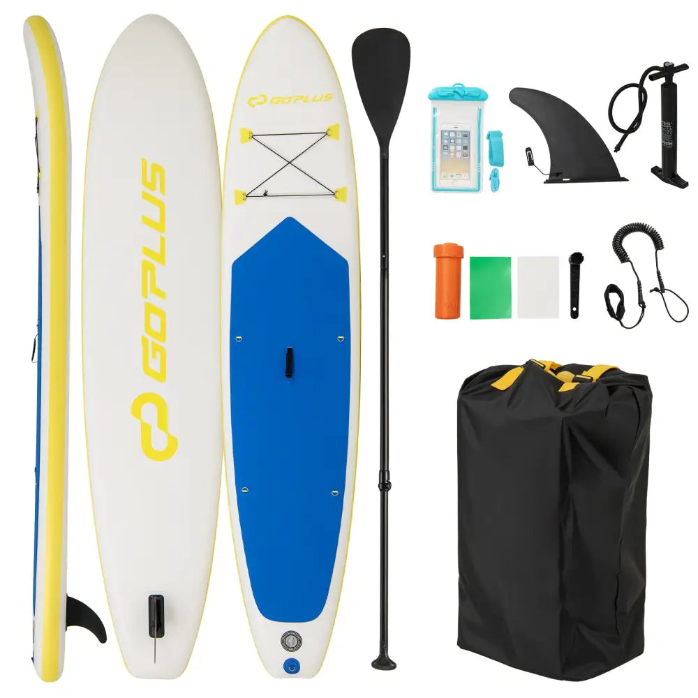 11 Feet Premium SUP Inflatable Stand Up Paddle Board with Accessories for Youth Adults-L - Surfing