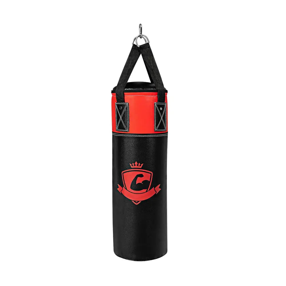 11 Pounds Kids Hanging Punching Bag Set with Punching Gloves-Black - Black - Boxing & Martial Arts