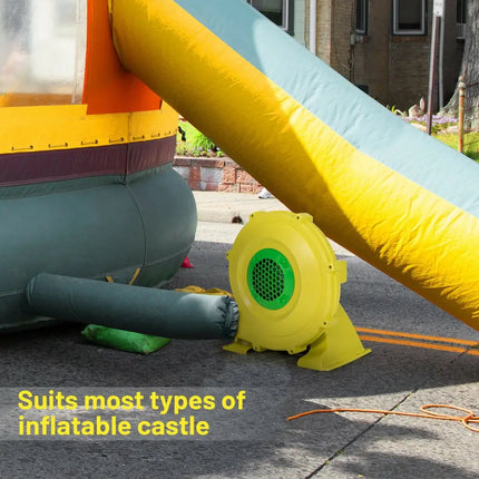 1100W Air Blower Inflatable Blower for Inflatable Bounce House - Yellow - Air Blowers