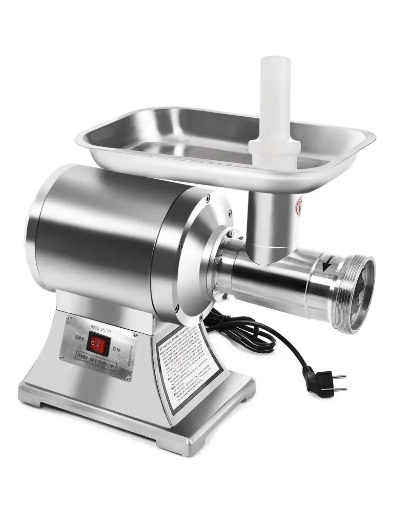 1100W Stainless Steel Heavy Duty #22 Electric Meat Grinder - Food Grinders & Mills