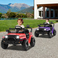 12V Kids Ride on Truck Car Battery Powered Electric Vehicle-Red