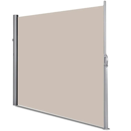 118.5 x 71 Inch Patio Retractable Folding Side Awning Screen - Outdoor Shades