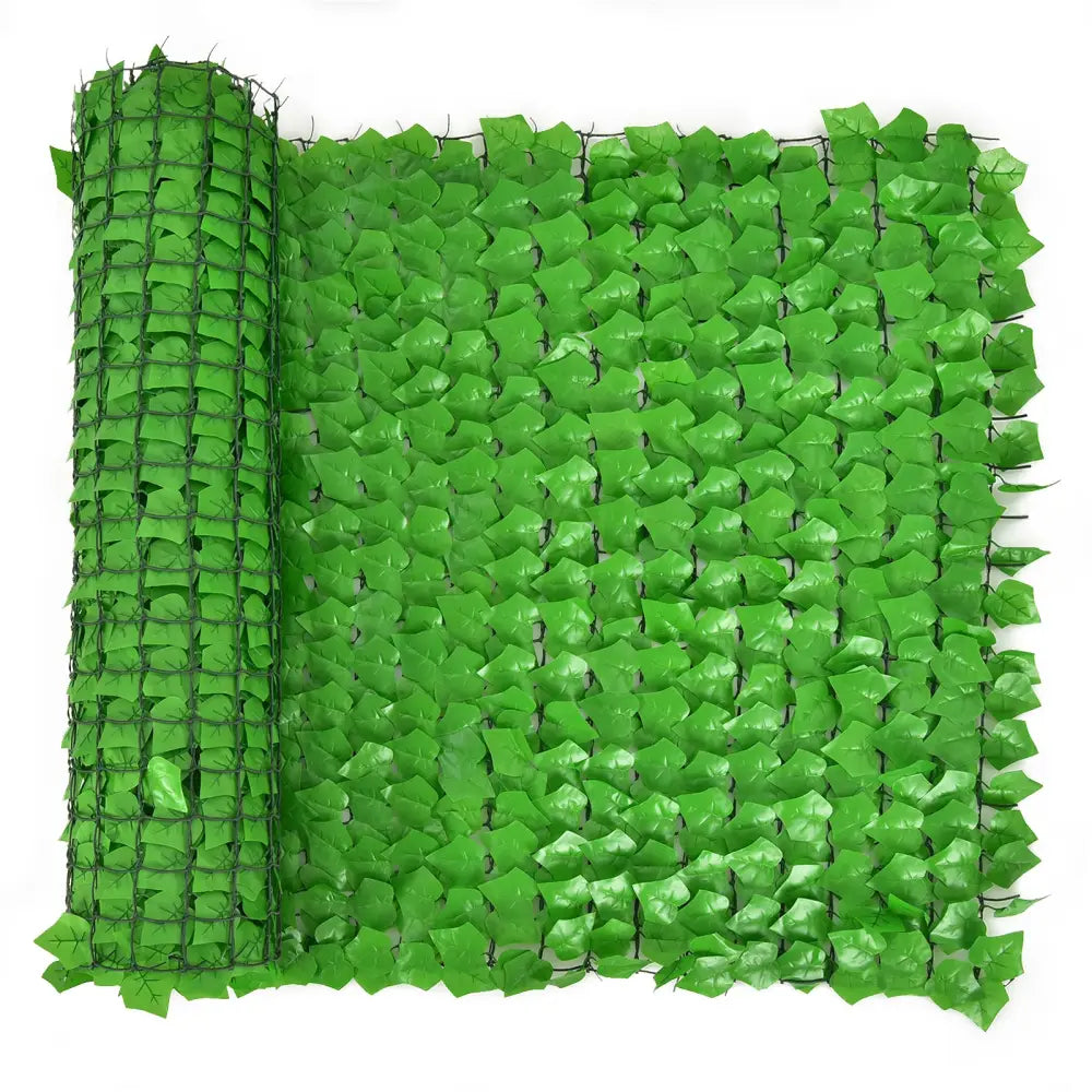 118 x 39 Inch Artificial Ivy Privacy Fence for Fence and Vine Decor - Light Green - Outdoor Privacy Screens