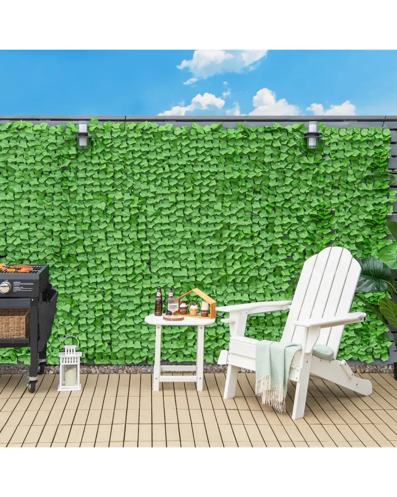 118 x 39 Inch Artificial Ivy Privacy Fence for Fence and Vine Decor - Light Green - Outdoor Privacy Screens