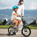 12/14/18 Inch Kids Bike Adjustable with Transparent Chain Cover for 3 - 8 Years Old - 16 inches - Oasis Home Essentials