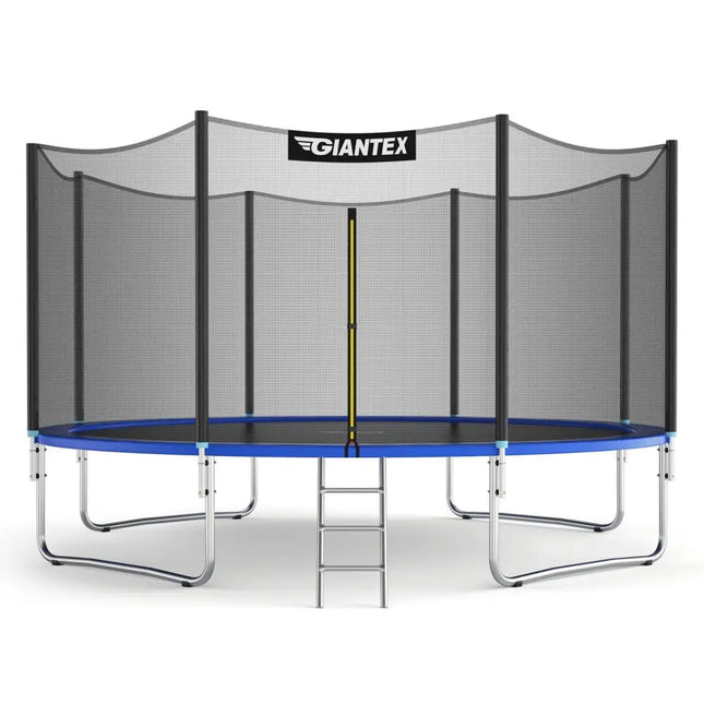 12/14 Feet Trampoline Bounce Jump Combo with Spring Pad-14’ - Black - Trampolines
