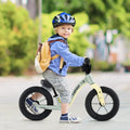 12 - Inch Balance Bike with Adjustable Seat and Rotatable Handlebar for Over 36 Months Old - Green - Oasis Home Essentials