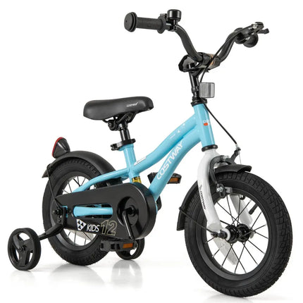 12 - Inch Kids Bike for 3 - 4 Years Old Children Bicycle with Training Wheels - Oasis Home Essentials