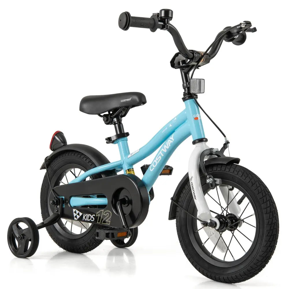 12 - Inch Kids Bike for 3 - 4 Years Old Children Bicycle with Training Wheels - Oasis Home Essentials