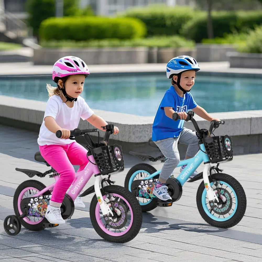 12 Inch Kids Bike for 3 - 4 Years Old Sport Bicycle with Adjustable Handlebar and Saddle - 12 inches - Oasis Home Essentials
