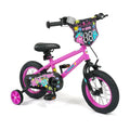 12 Inch Kids Bike with Training Wheels for Ages 3-4 Years Old Pink- Street Art Time - Pink - Kids Bike