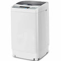 12 lbs Full-automatic Washing Machine with 10 Wash Programs Costway