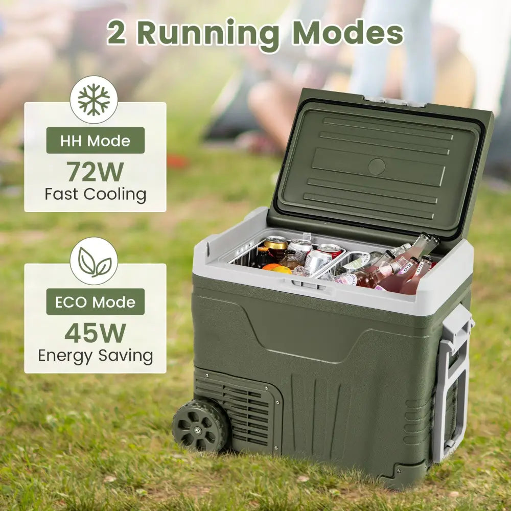 12 Volt Car Refrigerator Portable Car Fridge with Adjustable Range-50L - Coolers