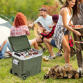 12 Volt Car Refrigerator Portable Car Fridge with Adjustable Range-50L - Coolers