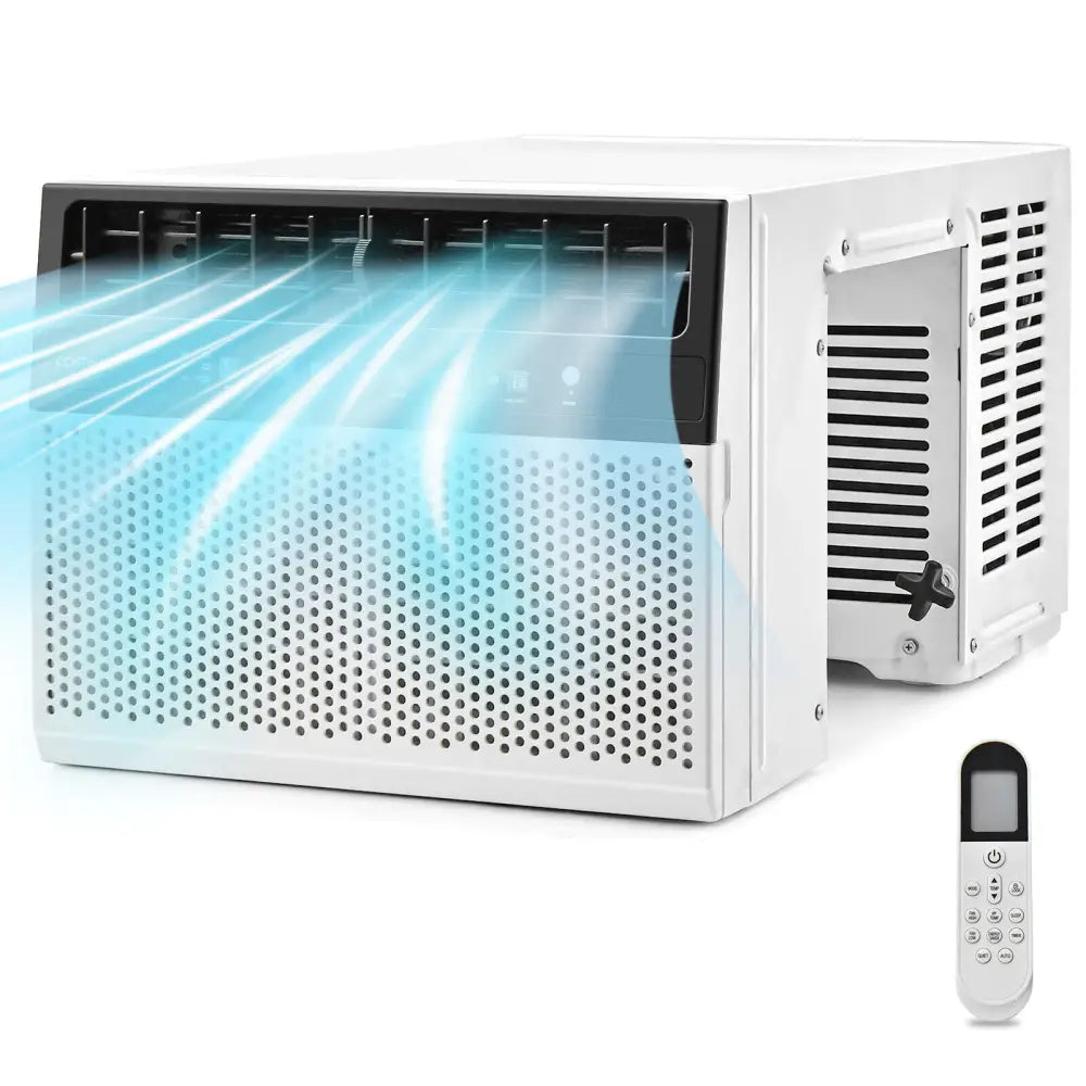12000 BTU Window Air Conditioner with Handy Remote-12000 BTU - White - Portable Air Conditioners