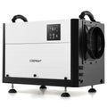 124 Pint Crawl Space Dehumidifier with 3 Modes and 24H Timer-White - White - Dehumidifiers