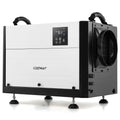 124 Pint Crawl Space Dehumidifier with 3 Modes and 24H Timer-White - White - Dehumidifiers