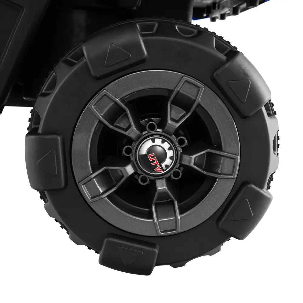 12V Battery Powered Electric Vehicle with Remote Control and 3 Speeds-Blue - Blue - Powered Ride On Toys
