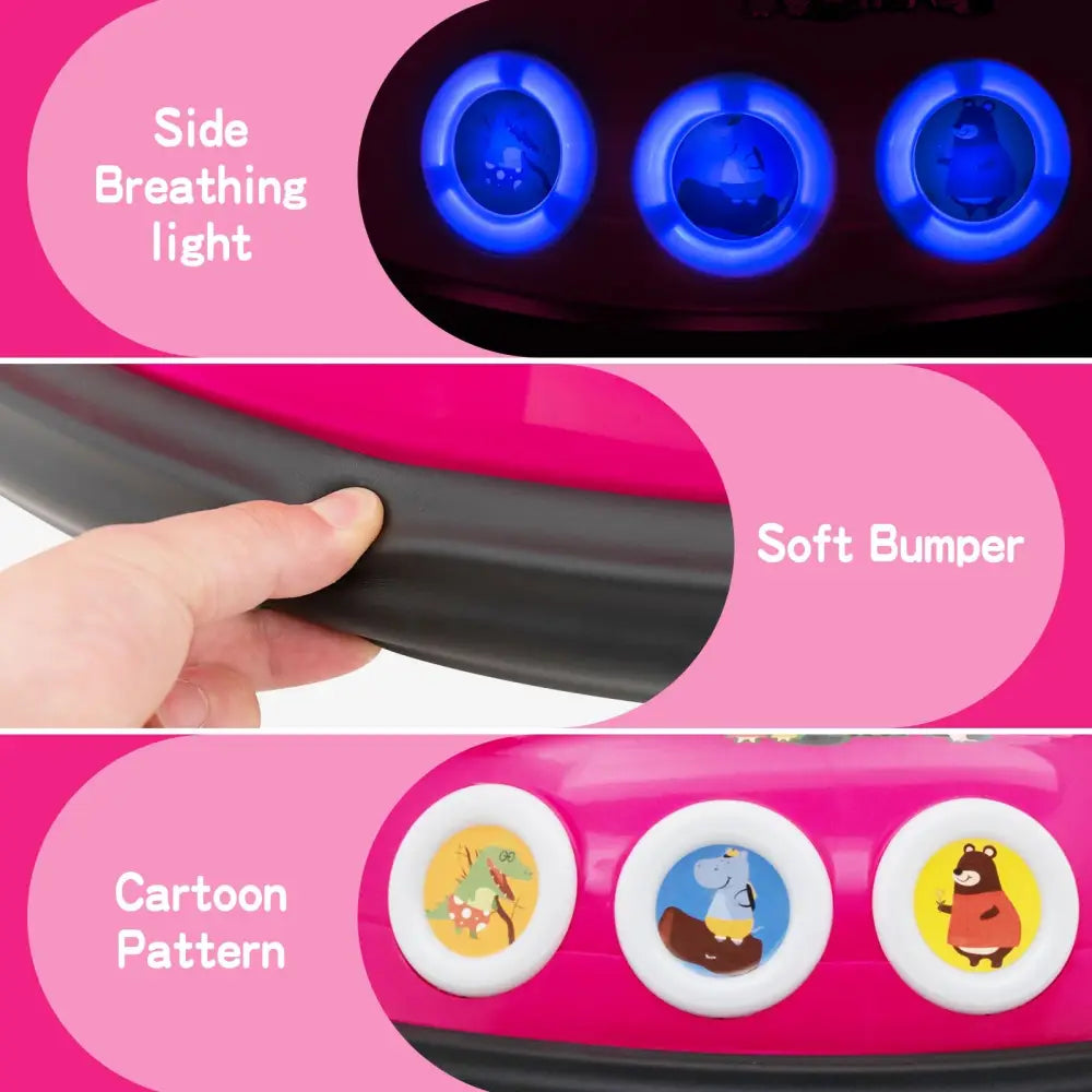 12V Electric Ride On Car with Remote Control and Flashing LED Lights-Pink - Pink - Powered Ride On Toys