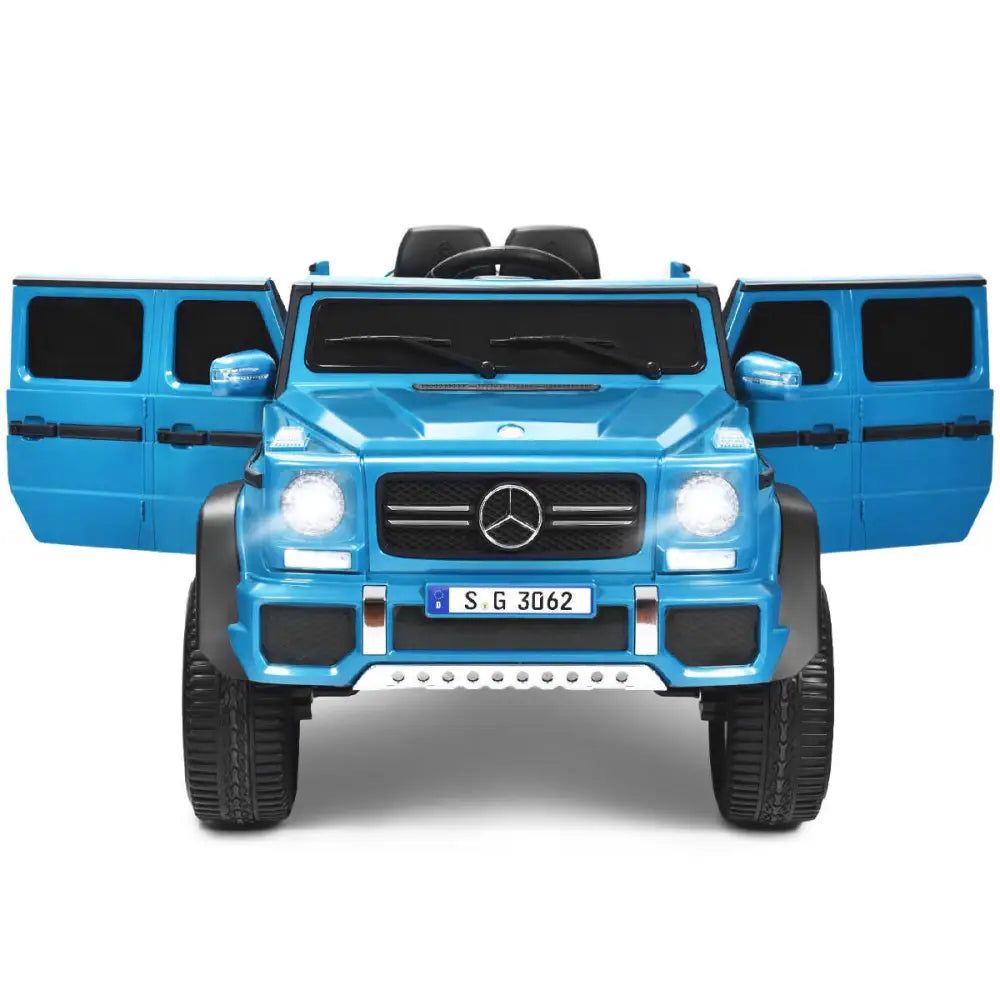 12V Licensed Mercedes-Benz Kids Ride On Car-Navy - Navy - Powered Ride On Toys