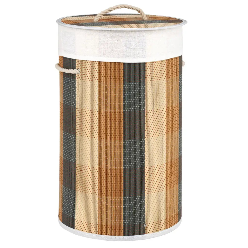 13.2 Gal Laundry Hamper with Removable and Machine-Washable Liner-Multicolor - Multicolor - Laundry Baskets