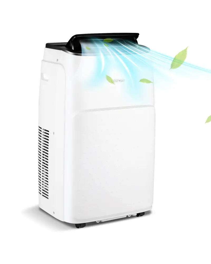 13000 BTU Portable 4-in-1 Air Conditioner with App and Voice Control-White - White - Portable Air Conditioners