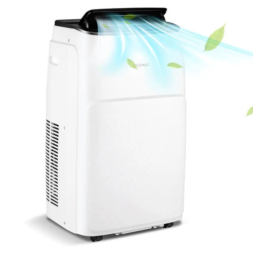 13000 BTU Portable 4-in-1 Air Conditioner with App and Voice Control-White - White - Portable Air Conditioners