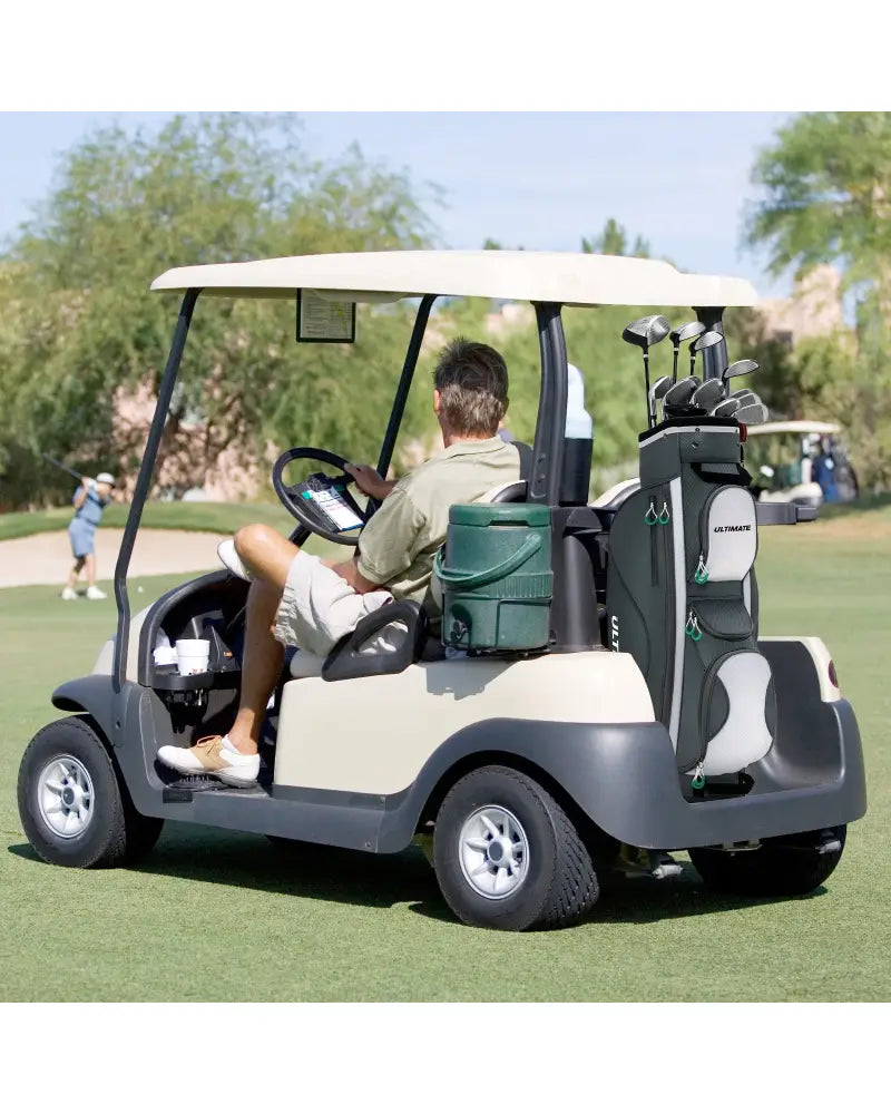 14 Dividers Golf Cart Bag with 7 Zippered Pocket - Golf