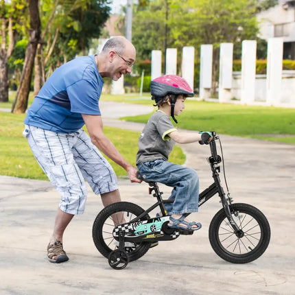 14 Inch Kids Bike Adjustable for 3 - 5 Years Old with Low - Step Frame - Oasis Home Essentials