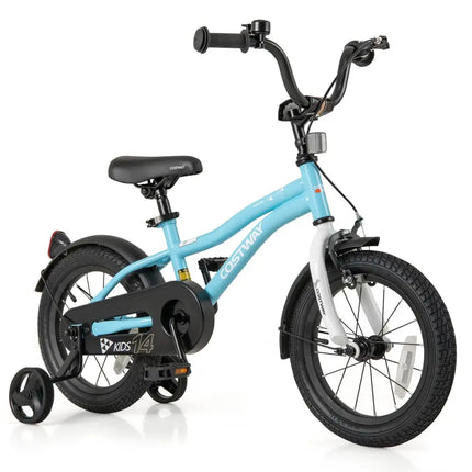 14 - Inch Kids Bike for 3 - 5 Years Old Children Bicycle with Training Wheels - Oasis Home Essentials