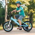 14 Inch Kids Bike with Adjustable Handlebar and Saddle for 3-5 Years Old-14 inches - Blue - Kids Bike