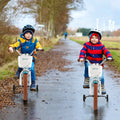 14 Inch Kid's Bike with Removable Training Wheels and Basket - Blue - Oasis Home Essentials