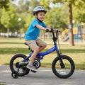 14-Inch Kids Bike with Removable Training Wheels Navy - Brave Hero - Navy - Kids Bike