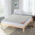 14 Inch King Size Wood Platform Bed Frame-Natural - Natural - Simple Bed Frame