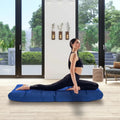 14-Position Adjustable Folding Lazy Gaming Sofa-Blue Costway