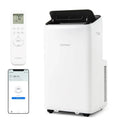 14000 BTU Inverter Portable Air Conditioner 3 in 1 Wifi Enabled AC Unit-White Costway