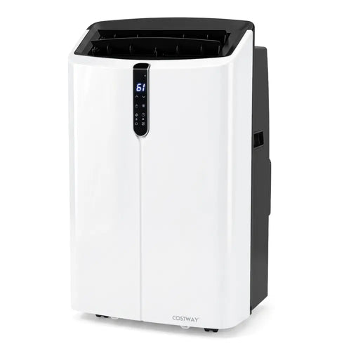 14000 BTU Smart Portable AC with APP Voice and Window Kit 47 dB-Black - Black - Air Coolers