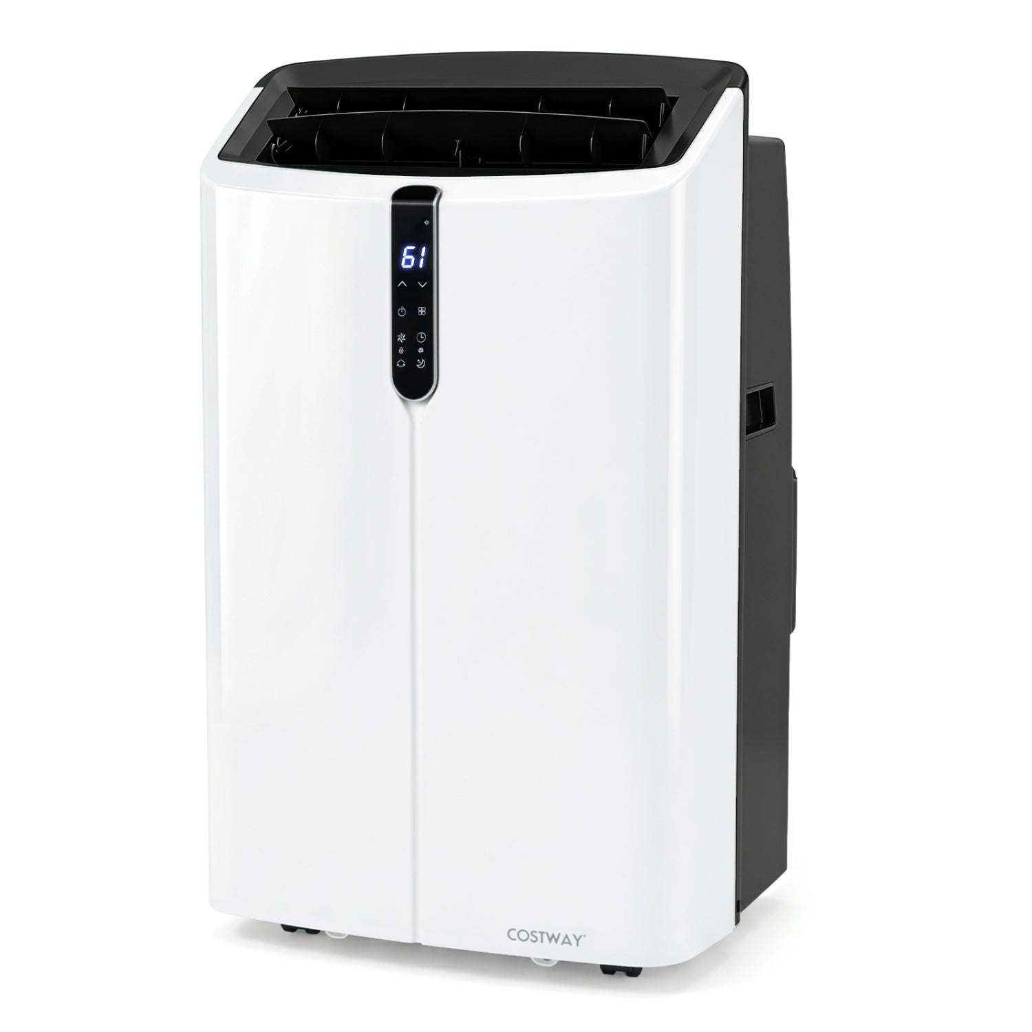 14000 BTU Smart Portable AC with APP Voice and Window Kit 47 dB-Black