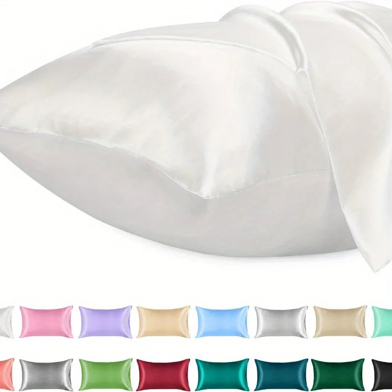 100% Satin Polyester Pillowcase