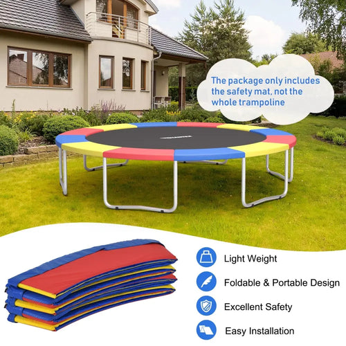 15 Feet Universal Trampoline Spring Cover-Multicolor - Multicolor - Trampoline Accessories