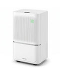 15 L Dehumidifier for Home with Drain Hose & Intelligent Control 2500 Sq.Ft-White - White - Dehumidifiers