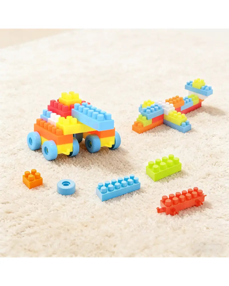 150 Pcs Toddler Building Blocks Toy STEM Montessori Early Learning Toys for 3+ year old - Learning Toys