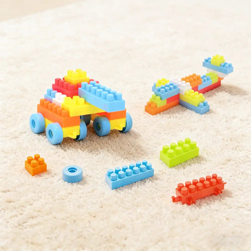 150 Pcs Toddler Building Blocks Toy STEM Montessori Early Learning Toys for 3+ year old - Learning Toys