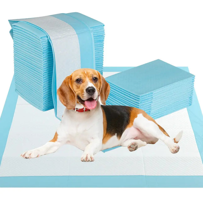150 pieces 30 x 30 Inch Pet Wee Pee Piddle Pad - Light Blue - Dog Supplies