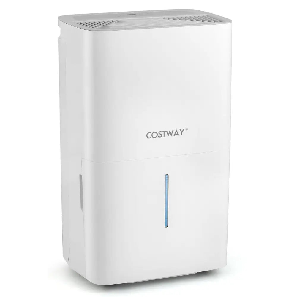 150 Pints Dehumidifier with 24H Timer and LED Display-White - White - Dehumidifiers
