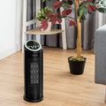 1500 W LED Portable Oscillating PTC Ceramic Space Heater - Black - Space Heaters